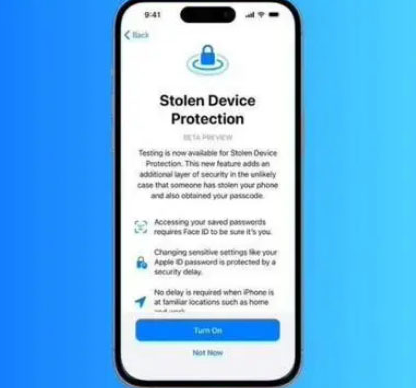 济阳苹果授权维修店分享被盗设备保护功能开启方法 